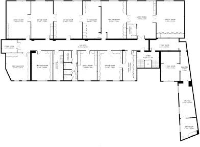 Automatisch abgeleiteter Grundriss